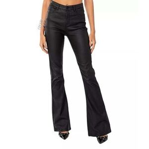 Edikted Black Flare Pants